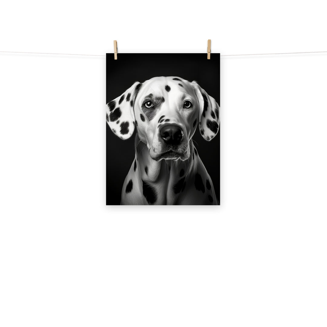 Dalmatian Photo paper poster - PosterfyAI.com