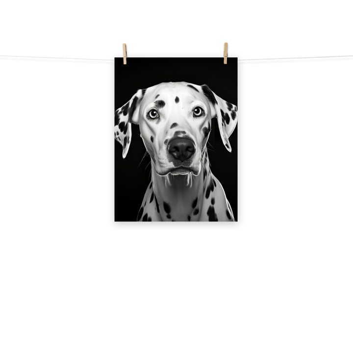 Dalmatian Photo paper poster - PosterfyAI.com