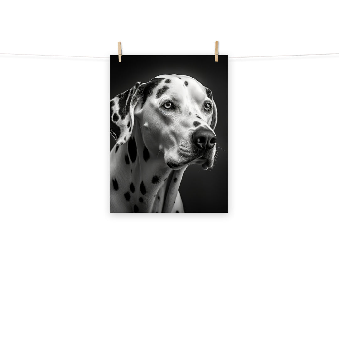 Dalmatian Photo paper poster - PosterfyAI.com