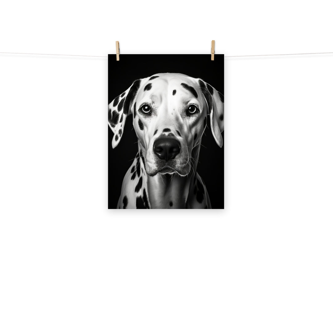 Dalmatian Photo paper poster - PosterfyAI.com