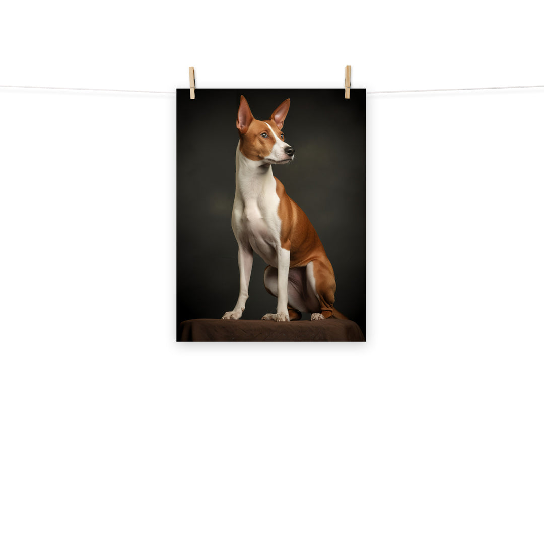 Basenji Photo paper poster - PosterfyAI.com