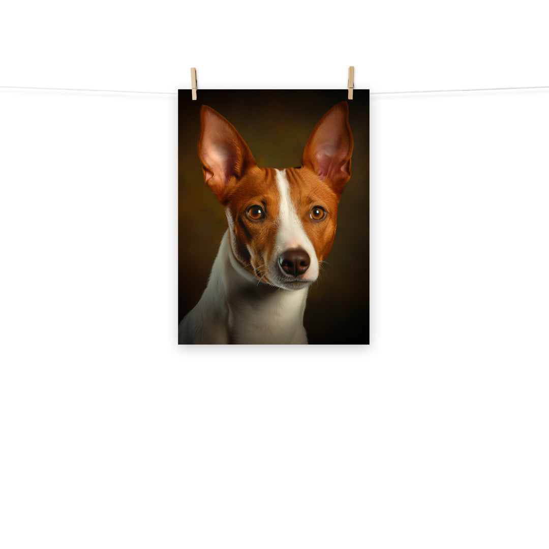 Basenji Photo paper poster - PosterfyAI.com