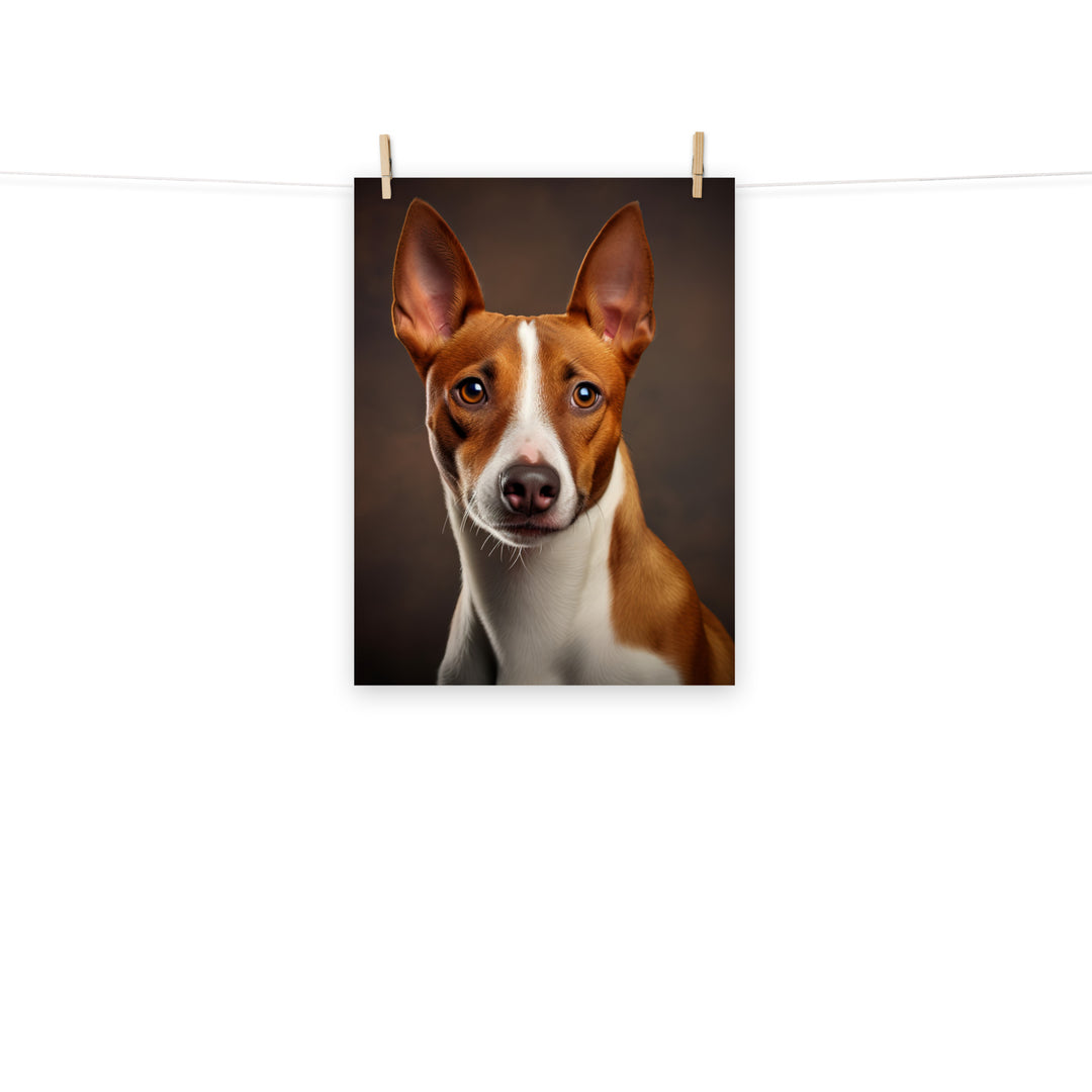 Basenji Photo paper poster - PosterfyAI.com