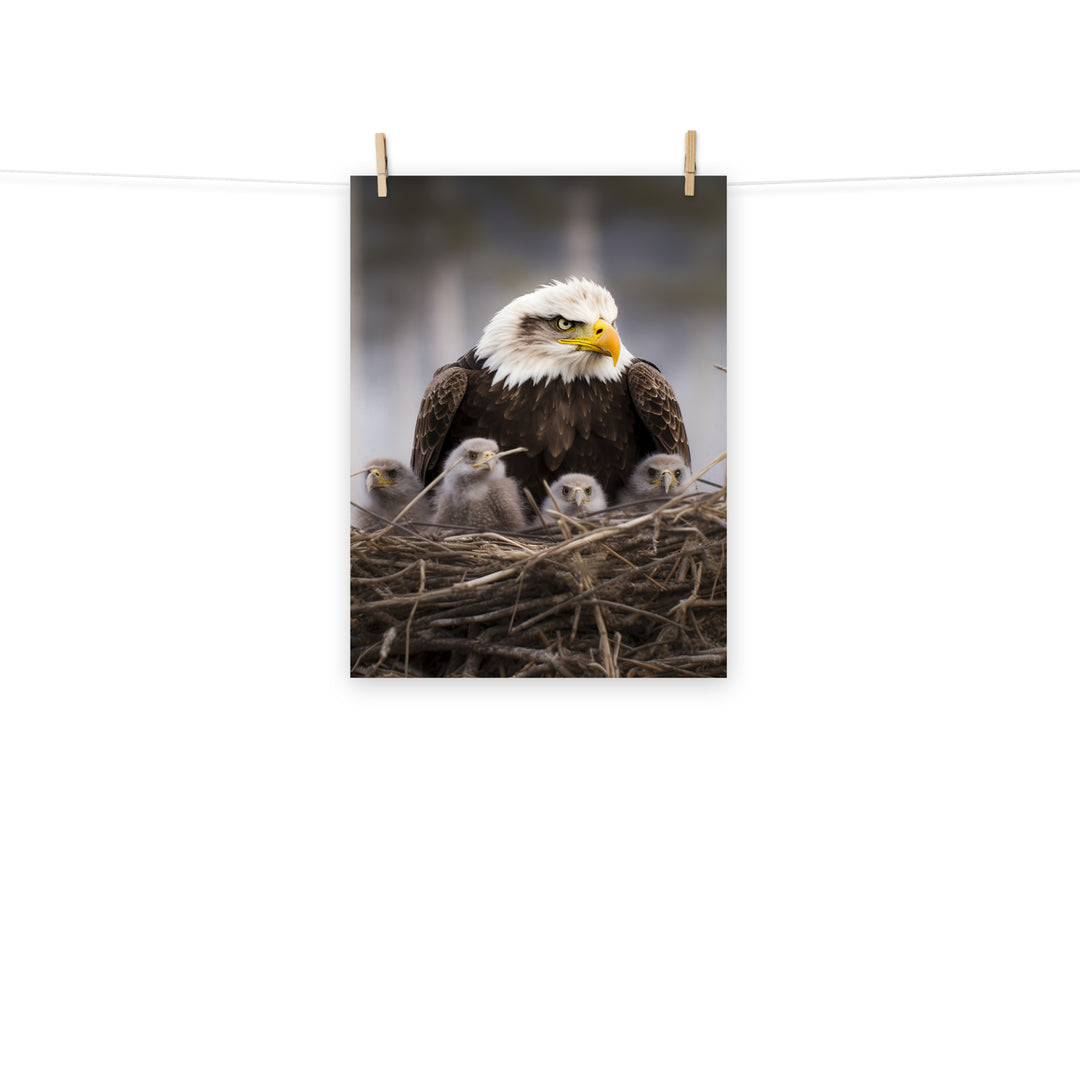 Eagle Photo paper poster - PosterfyAI.com