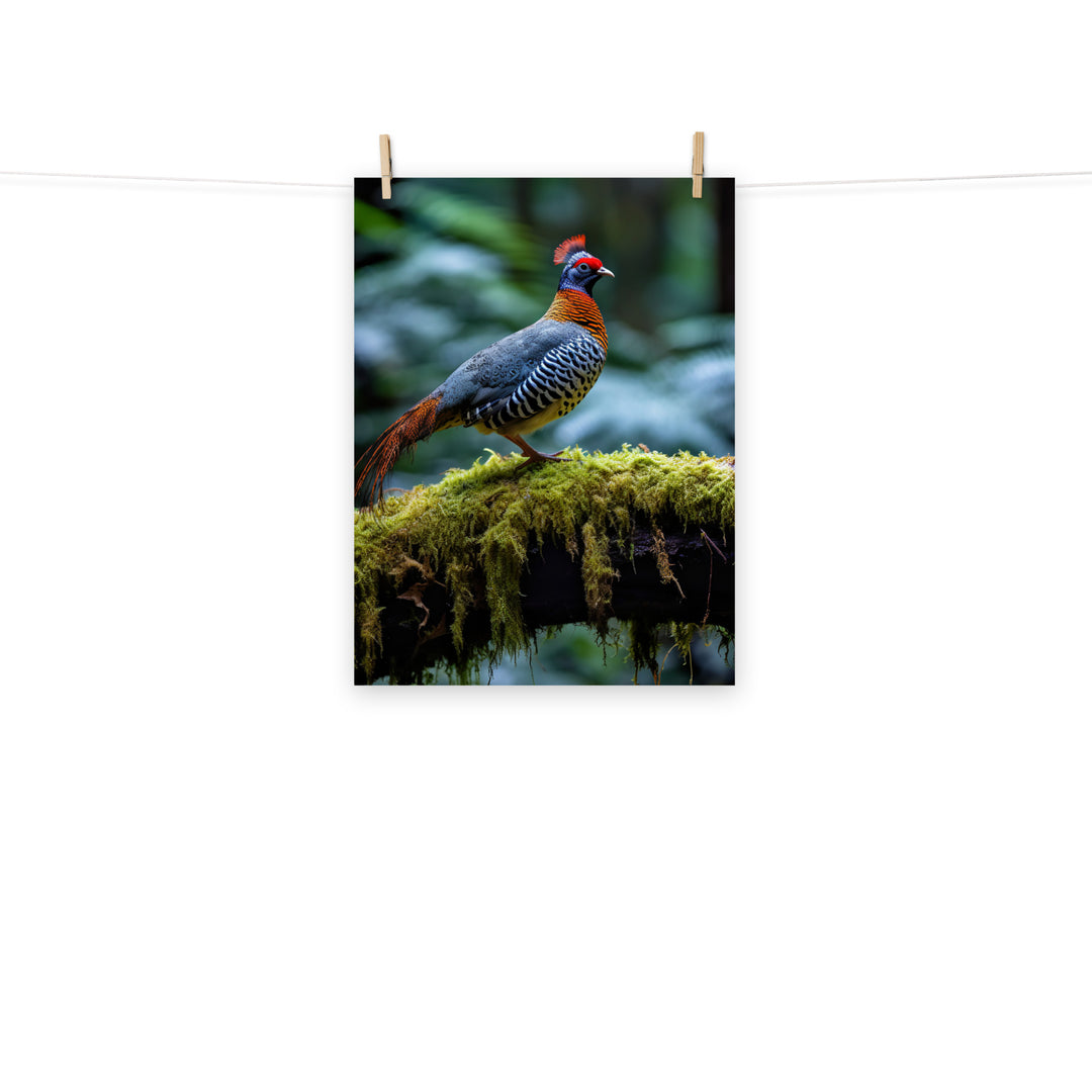 Pheasant Photo paper poster - PosterfyAI.com