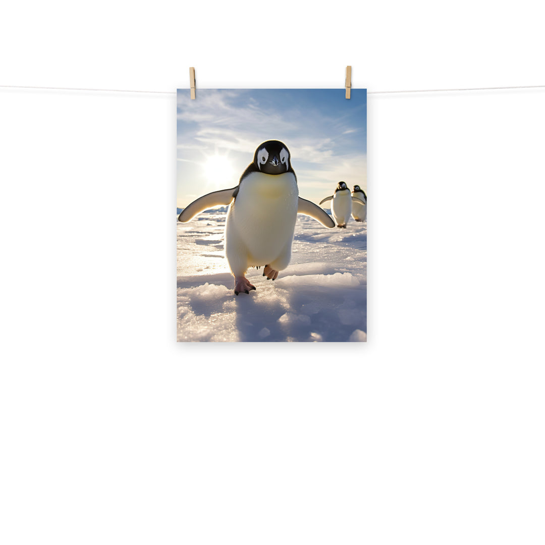 Penguin Photo paper poster - PosterfyAI.com