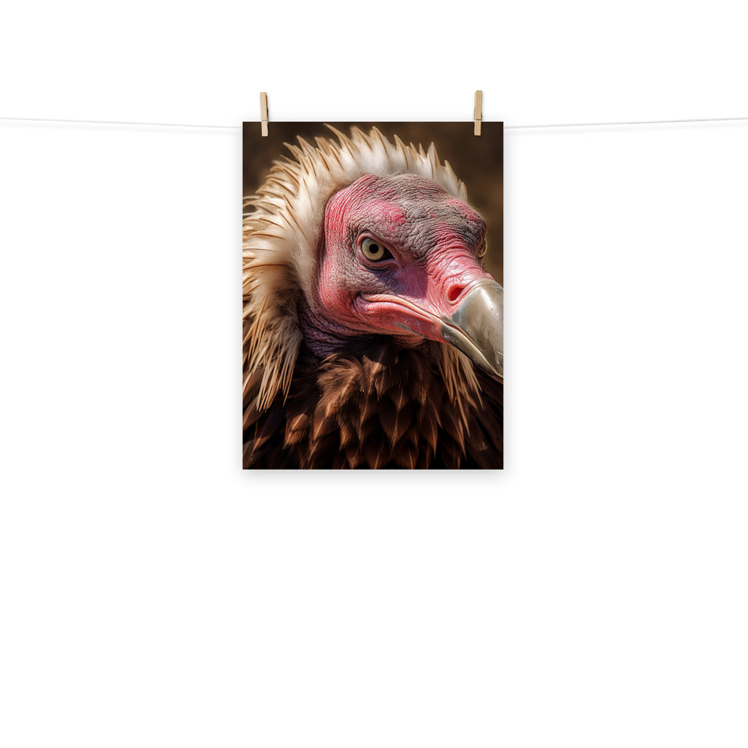 Vulture Photo paper poster - PosterfyAI.com