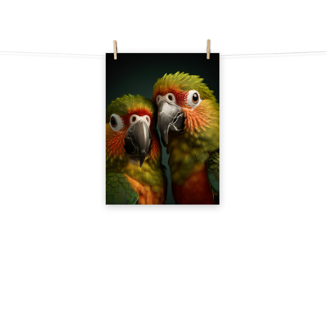 Conures Photo paper poster - PosterfyAI.com
