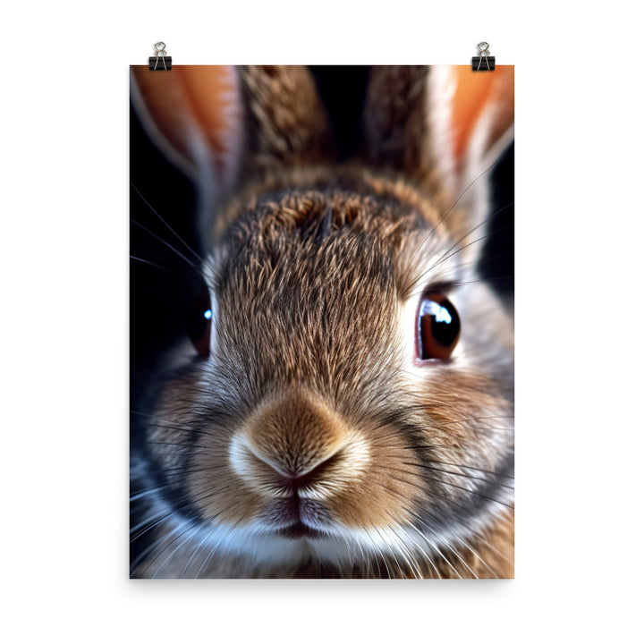 Charming Britannia Petite Bunny Photo paper poster - PosterfyAI.com