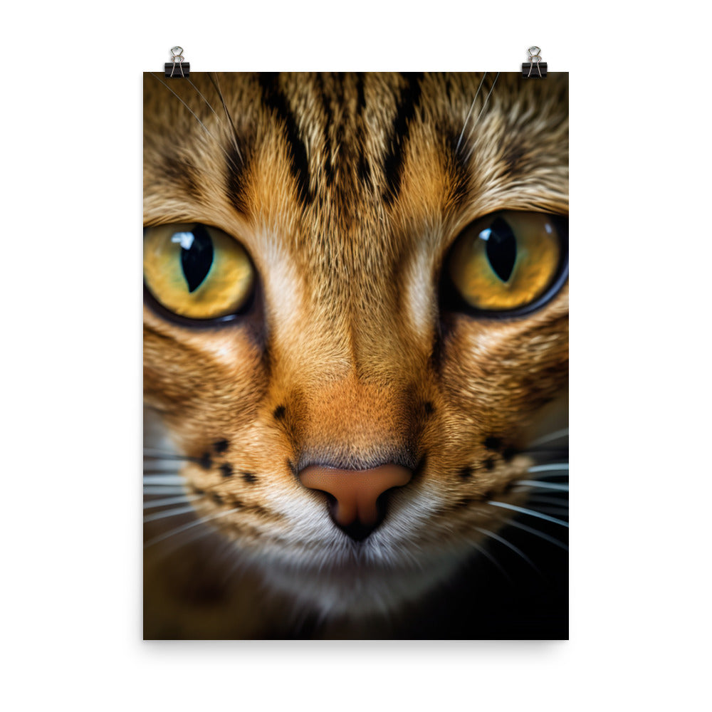 Ocicat Kitten Photo paper poster - PosterfyAI.com