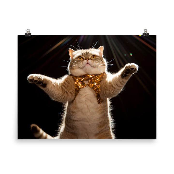 Exotic Shorthair Photo paper poster - PosterfyAI.com