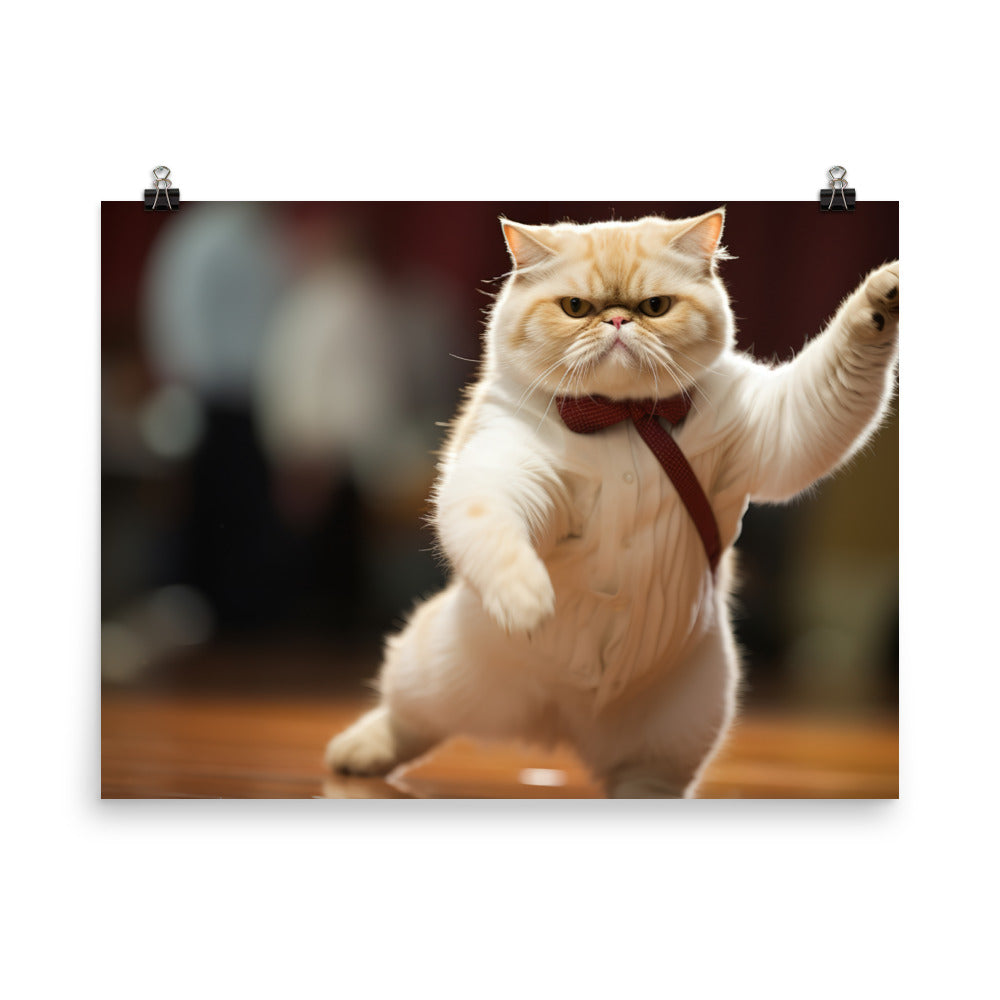 Exotic Shorthair Photo paper poster - PosterfyAI.com