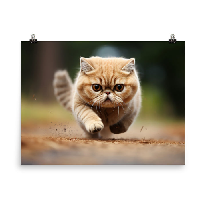 Exotic Shorthair Photo paper poster - PosterfyAI.com