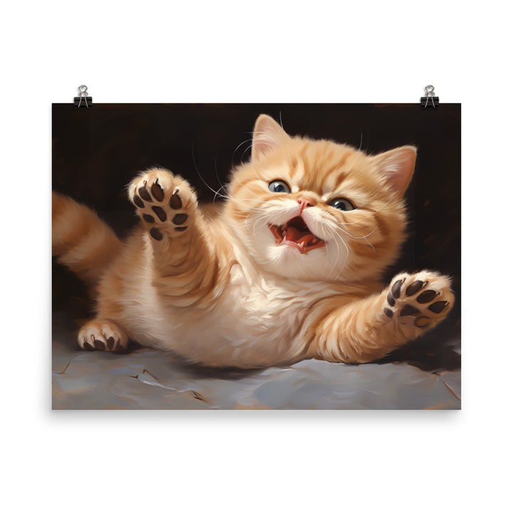 Exotic Shorthair Photo paper poster - PosterfyAI.com