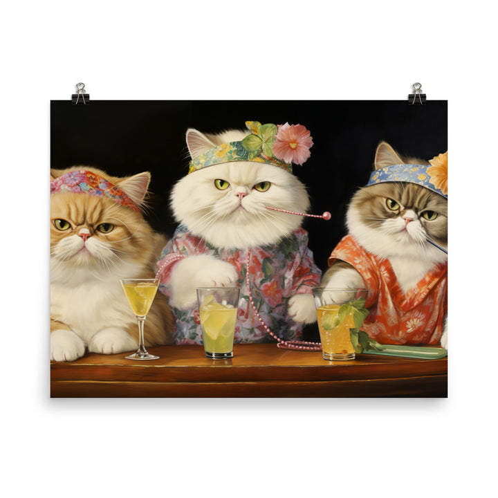 Exotic Shorthair Photo paper poster - PosterfyAI.com