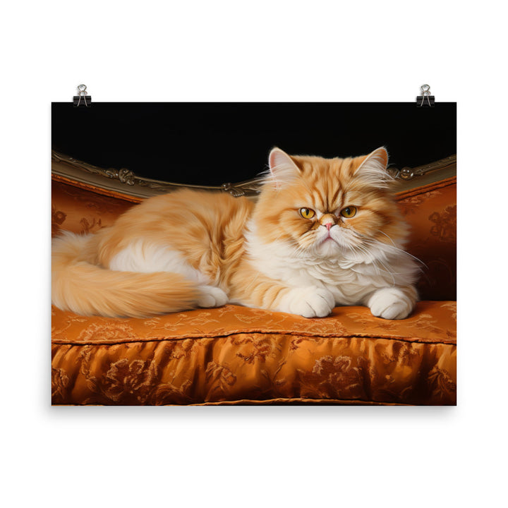 Exotic Shorthair Photo paper poster - PosterfyAI.com