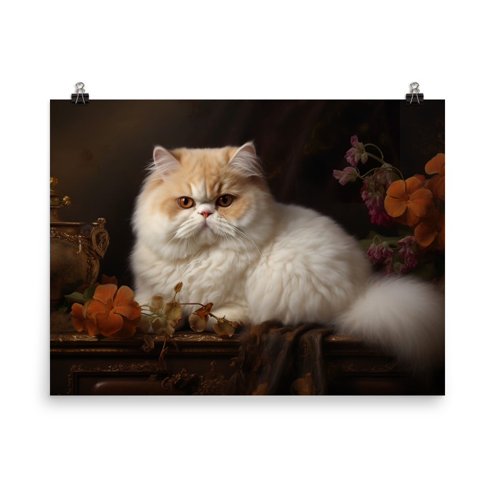 Exotic Shorthair Photo paper poster - PosterfyAI.com