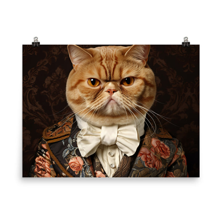 Exotic Shorthair Photo paper poster - PosterfyAI.com