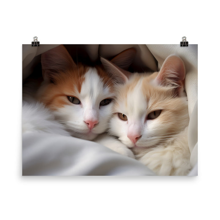 Turkish Van Photo paper poster - PosterfyAI.com