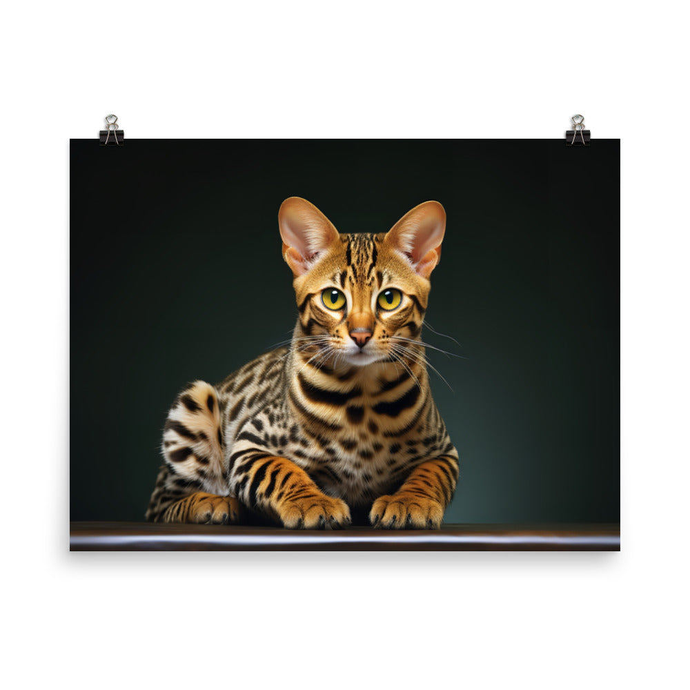 Ocicat Photo paper poster - PosterfyAI.com