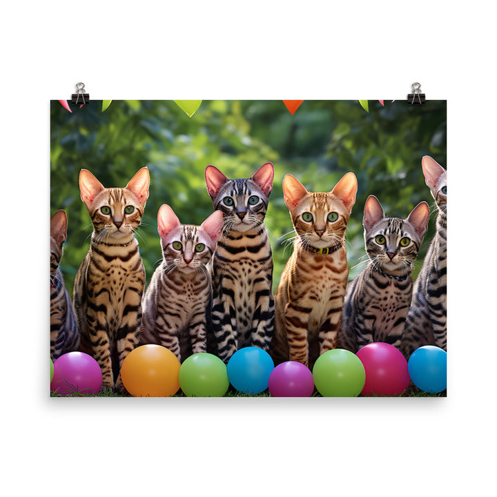 Ocicat Photo paper poster - PosterfyAI.com