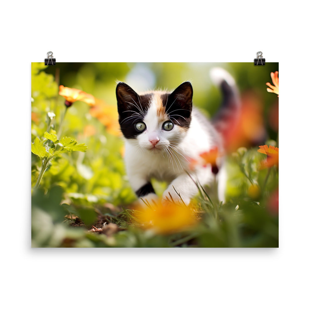 Japanese Bobtail Photo paper poster - PosterfyAI.com