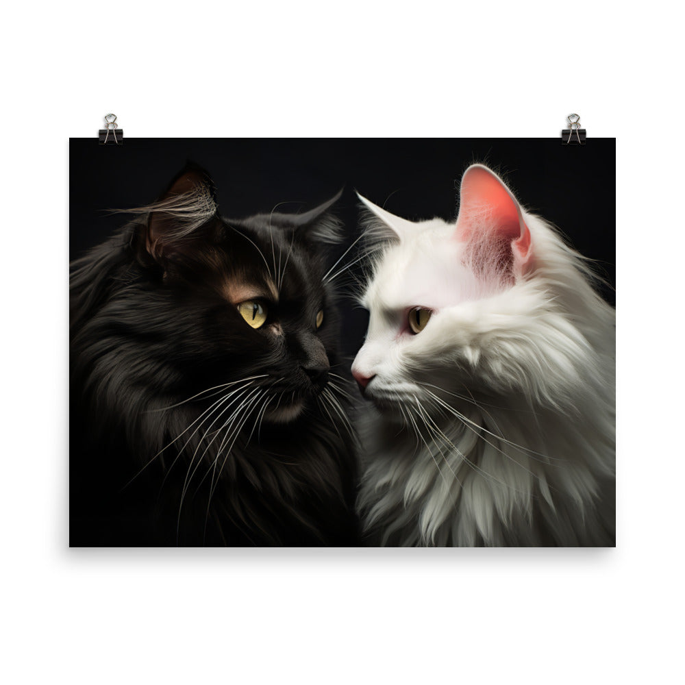 Norwegian Forest Photo paper poster - PosterfyAI.com