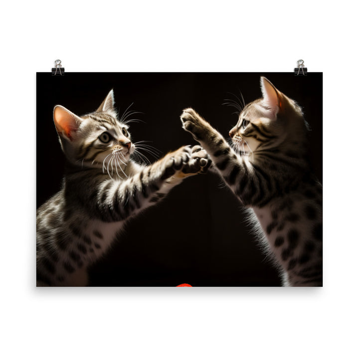 Egyptian Mau Photo paper poster - PosterfyAI.com