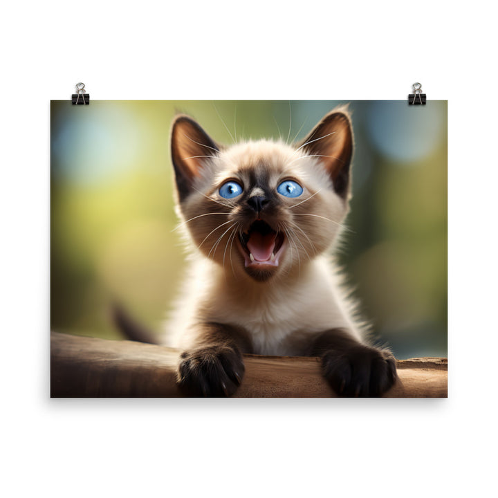 Siamese Photo paper poster - PosterfyAI.com