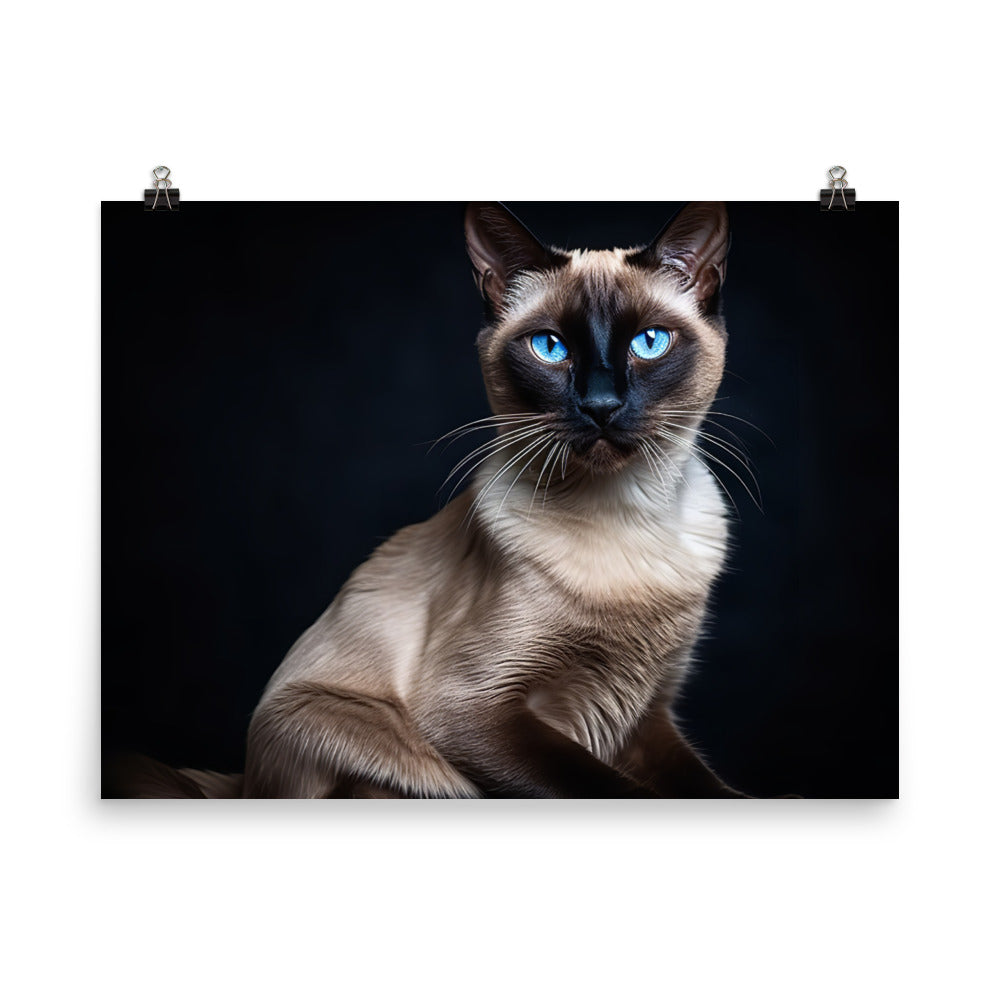 Siamese Photo paper poster - PosterfyAI.com