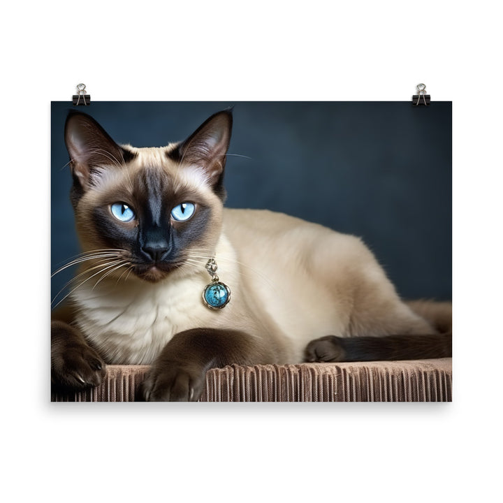 Siamese Photo paper poster - PosterfyAI.com