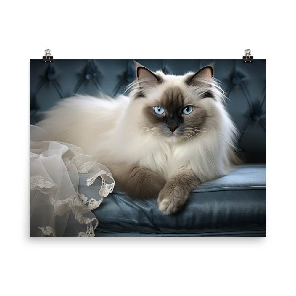 Birman Photo paper poster - PosterfyAI.com