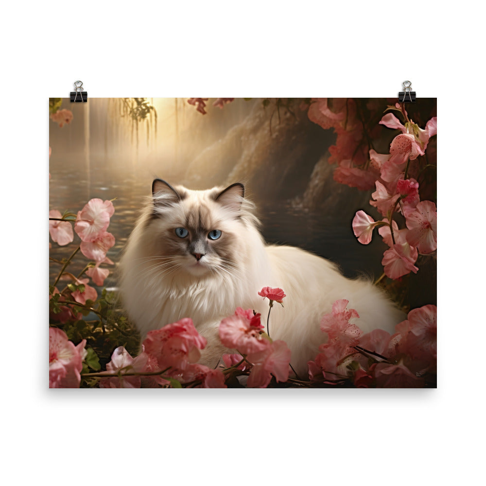 Birman Photo paper poster - PosterfyAI.com