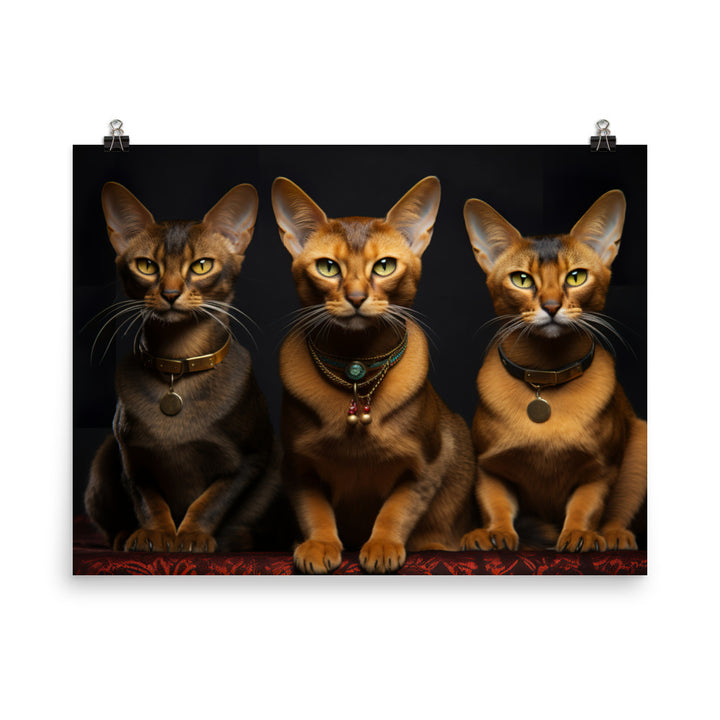 Abyssinian Photo paper poster - PosterfyAI.com