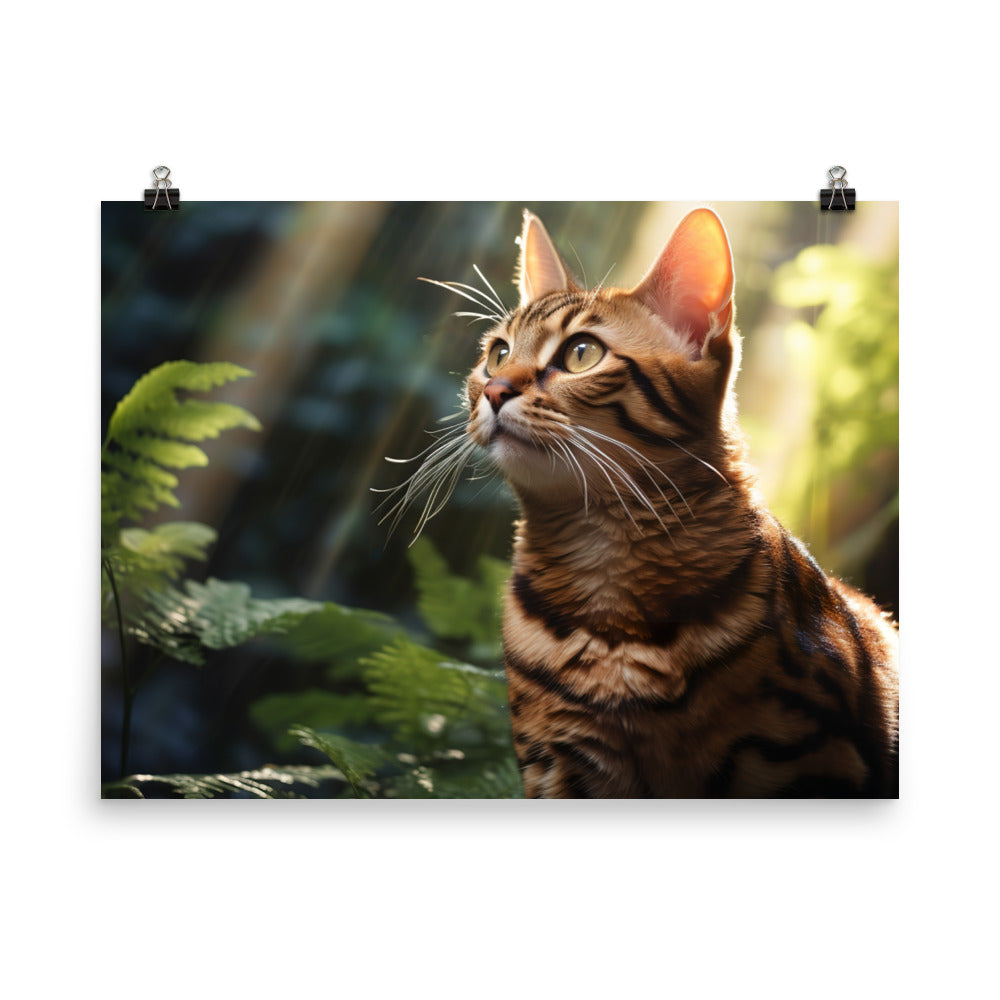 American Shorthair Photo paper poster - PosterfyAI.com