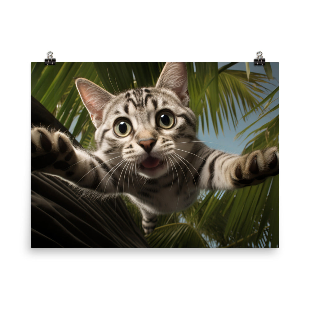 American Shorthair Photo paper poster - PosterfyAI.com