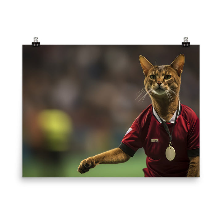 Abyssinian Referee Photo paper poster - PosterfyAI.com