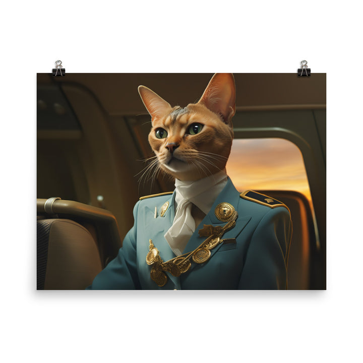 Abyssinian Cabin Crew Photo paper poster - PosterfyAI.com