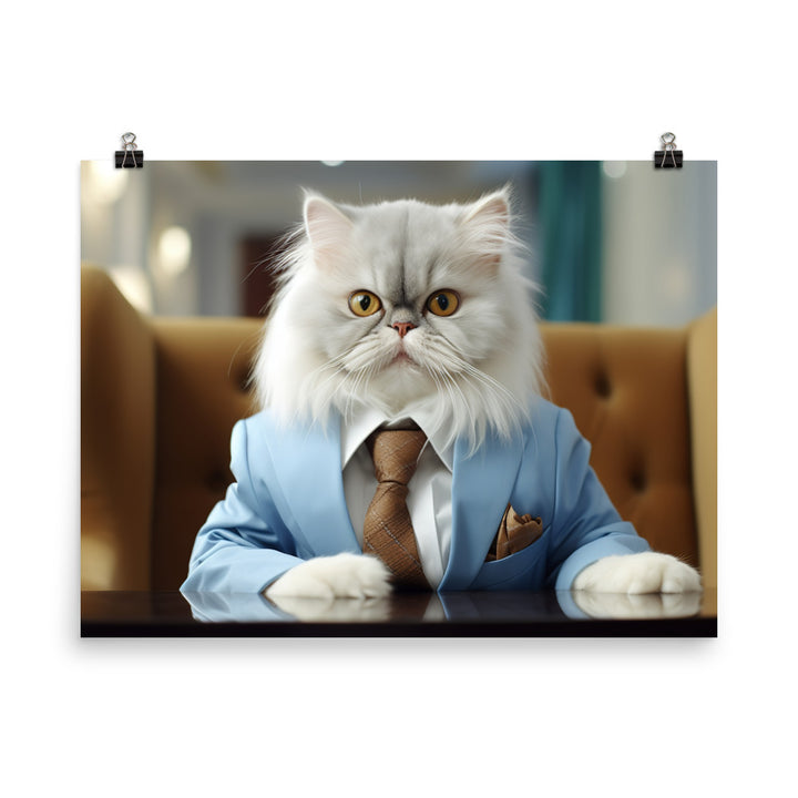 Persian Sales Consultant Photo paper poster - PosterfyAI.com