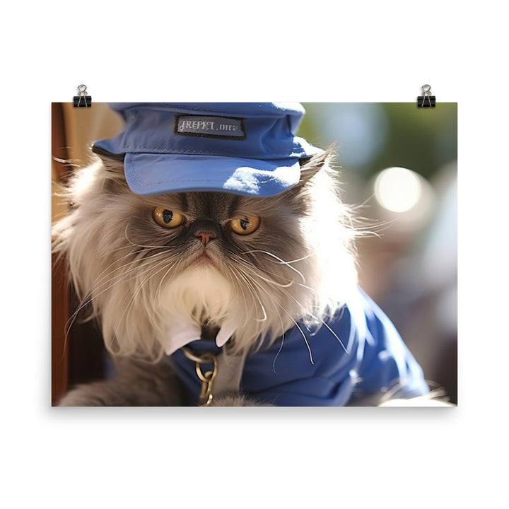 Persian Mail Carrier Photo paper poster - PosterfyAI.com