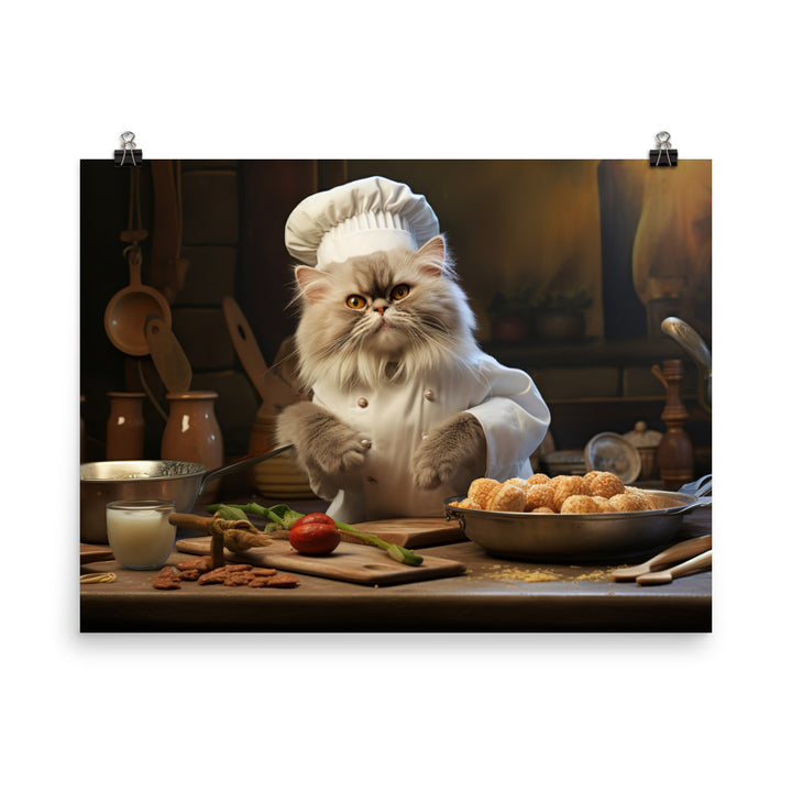 Persian Chef Photo paper poster - PosterfyAI.com