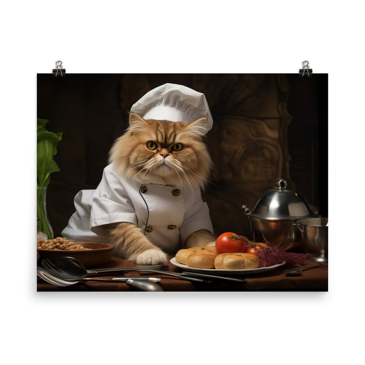 Persian Chef Photo paper poster - PosterfyAI.com