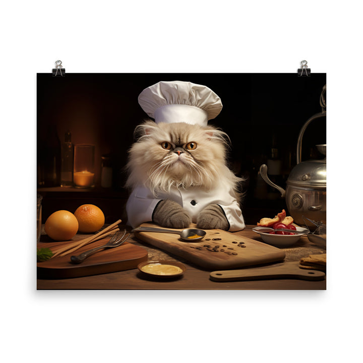 Persian Chef Photo paper poster - PosterfyAI.com