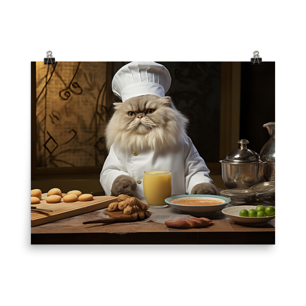 Persian Chef Photo paper poster - PosterfyAI.com