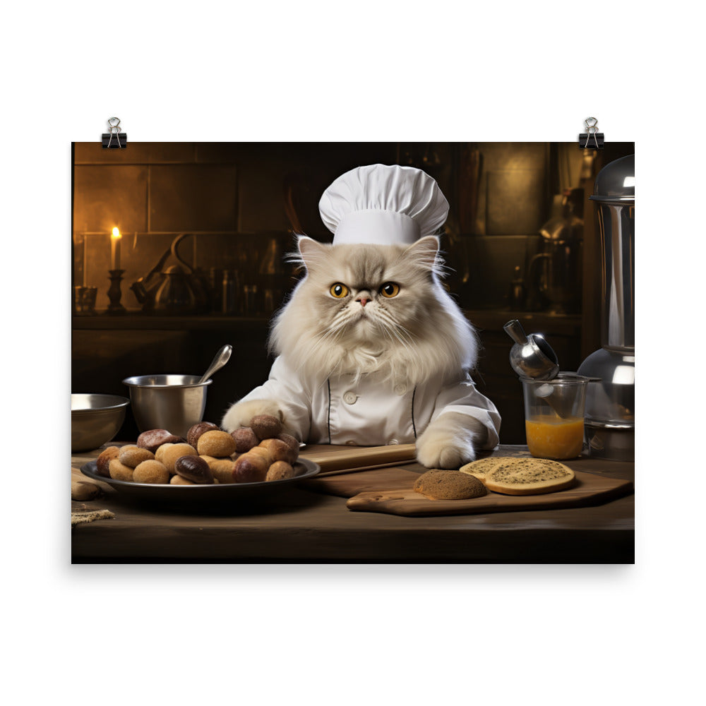 Persian Chef Photo paper poster - PosterfyAI.com