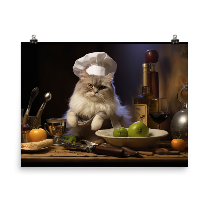 Persian Chef Photo paper poster - PosterfyAI.com