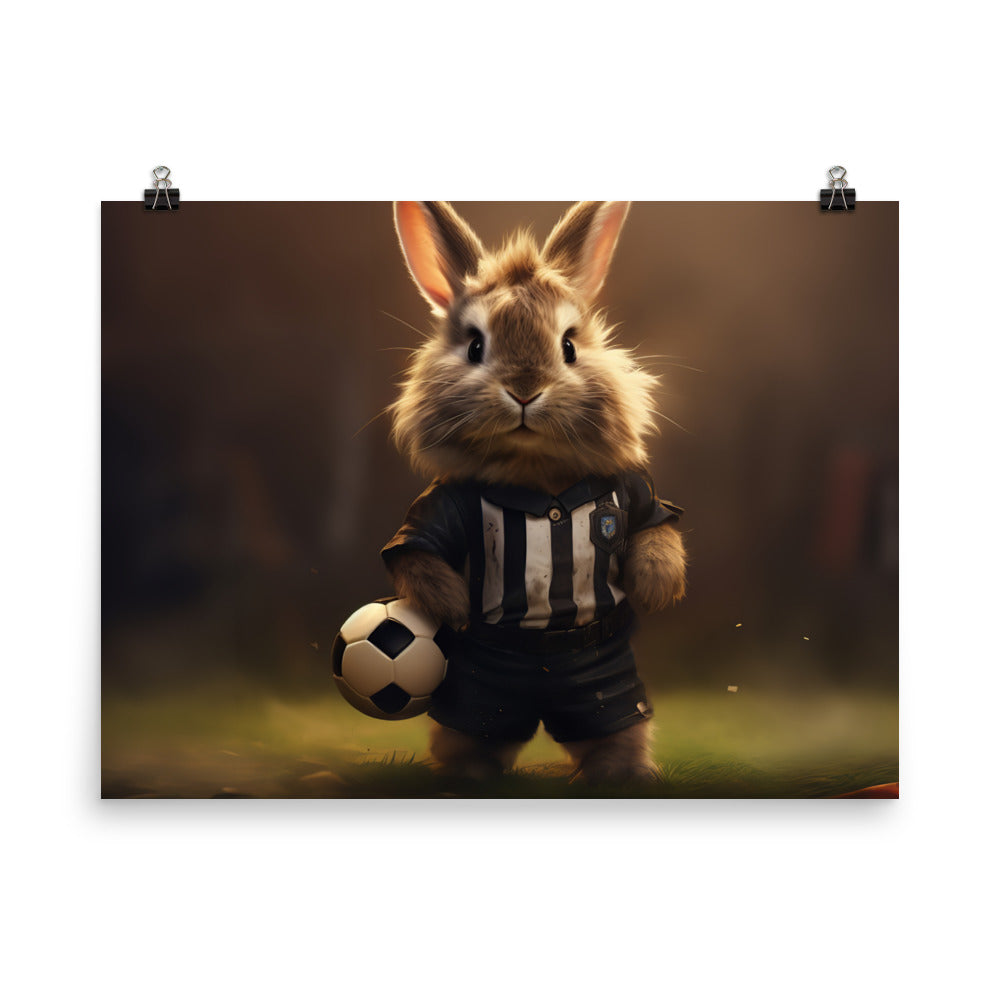 Lionhead Referee Photo paper poster - PosterfyAI.com