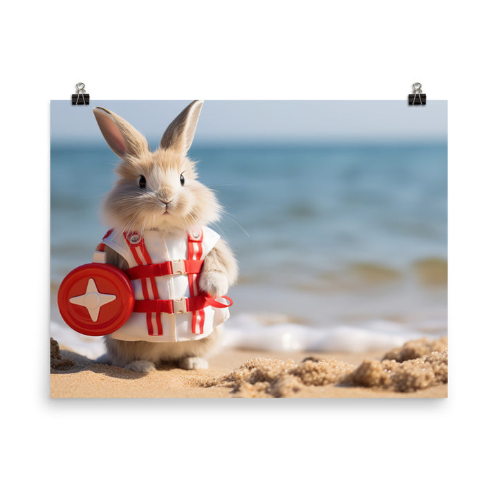 Lionhead Lifeguard Photo paper poster - PosterfyAI.com