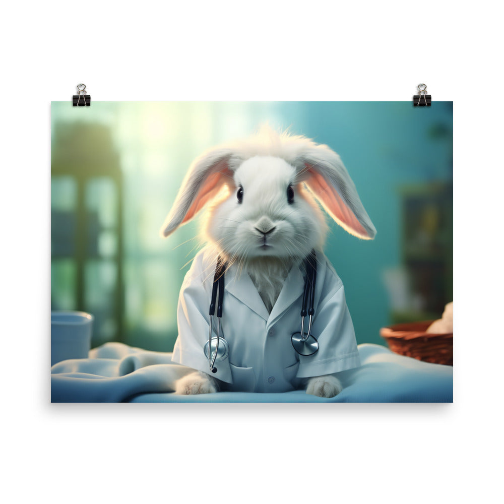 Lionhead Doctor Photo paper poster - PosterfyAI.com