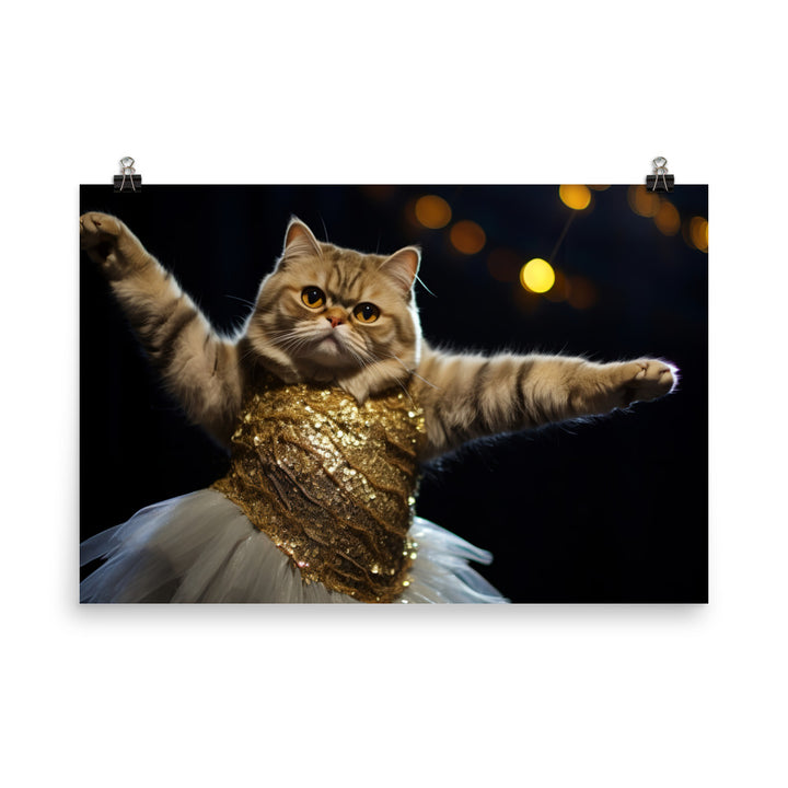 Exotic Shorthair Photo paper poster - PosterfyAI.com